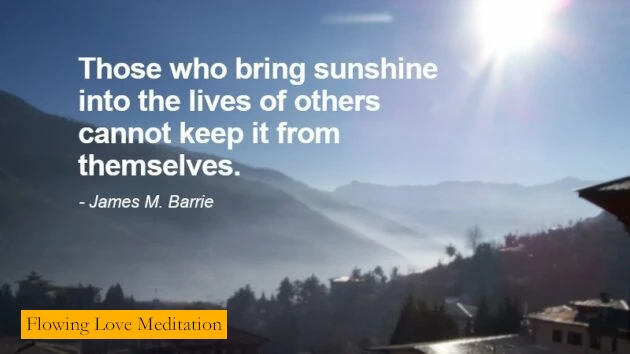 Inspirational Quote by James M Barrie - Those Who Bring Sunshine Into The Lives of Others Cannot Keep It From Themselves