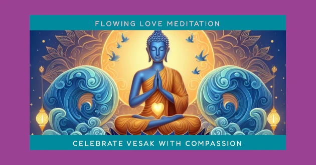 Flowing Love Meditation - Celebrate Vesak with Compassion
